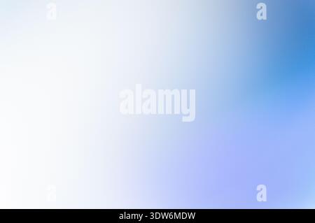 This smooth, abstract texture background features a soft gradient transitioning from white to light blue and subtle purple hues, offering ample copy s Stock Photo