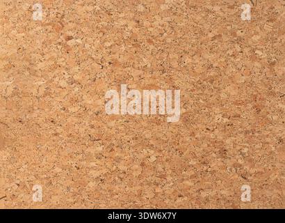 Cork board texture as background with copy space. Cork pattern. Stock Photo
