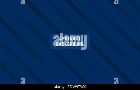 Abstract Dark Blue Stripes Background, can be used for business designs, presentation designs or any suitable designs. Stock Vector