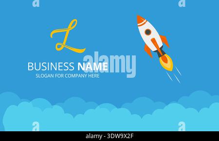 Abstract Startup Business Presentation Background, can be used for business designs, presentation designs or any suitable designs. Stock Vector