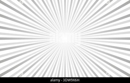 Abstract Gray Rays Background, can be used for business designs, presentation designs or any suitable designs. Stock Vector