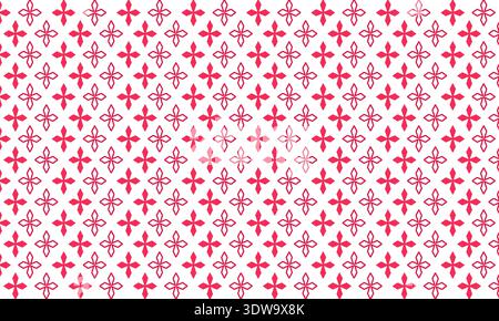 Beautiful Floral Seamless Pattern Background, can be used for business designs, presentation designs or any suitable designs. Stock Vector