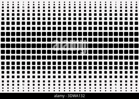 Beautiful rounded black square pattern, can be used for business designs, presentation designs or any suitable designs. Stock Vector