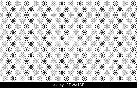 Black and White Textile Seamless Pattern Background, can be used for business designs, presentation designs or any suitable designs. Stock Vector