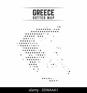 Dotted Map of Germany, can be used for business designs, presentation designs or any suitable designs. Stock Vector