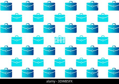 Abstract Briefcase Pattern Background, can be used for business designs, presentation designs or any suitable designs. Stock Vector