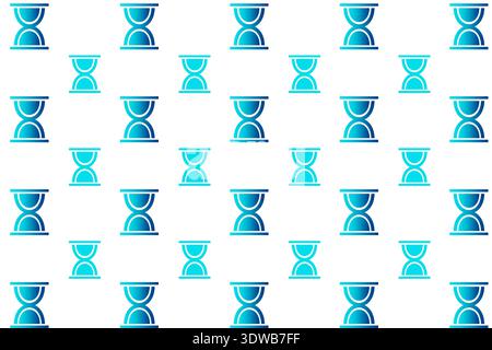 Abstract Sand Clock Pattern Background, can be used for business designs, presentation designs or any suitable designs. Stock Vector