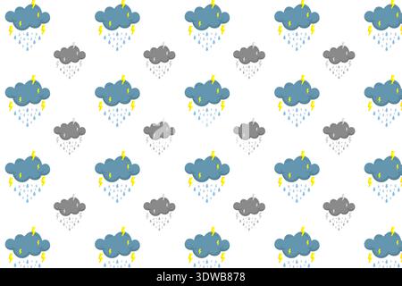 Abstract Stormy Pattern Background, can be used for business designs, presentation designs or any suitable designs. Stock Vector