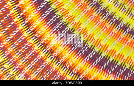 Modern Multicolor Pattern With Wave Lines, can be used for business designs, presentation designs or any suitable designs. Stock Vector