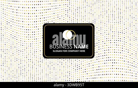 Modern Dotted White Business Background, can be used for business designs, presentation designs or any suitable designs. Stock Vector