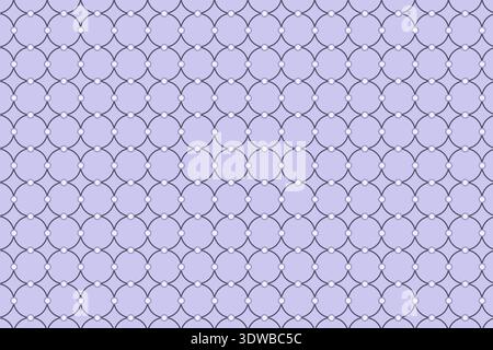 Outline circle seamless pattern, can be used for business designs, presentation designs or any suitable designs. Stock Vector