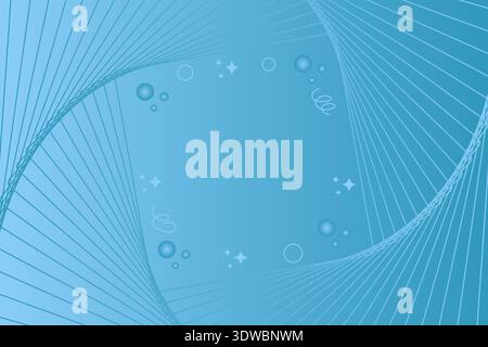 Stylish blue square swirl background, can be used for business designs, presentation designs or any suitable designs. Stock Vector