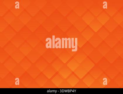 Stylish orange squares background, can be used for business designs, presentation designs or any suitable designs. Stock Vector