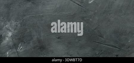 Dark gray concrete wall texture with scratches and rough weathered surface Stock Photo