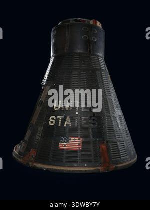Apollo 1 Exterior view of spacecraft after fire Stock Photo - Alamy