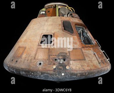 The Command Module Re Entry Apollo 11 launched aboard the Saturn V rocket, marking humanity’s first ...