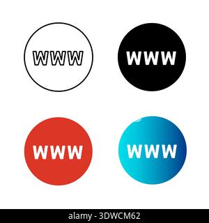 Abstract Modern Web Page Silhouette Illustration, can be used for business designs, presentation designs or any suitable designs. Stock Vector