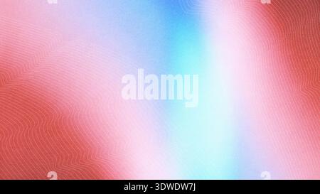 This artwork features a blend of soft gradient colors, transitioning smoothly from red to blue. The delicate lines add texture, creating an inviting a Stock Photo