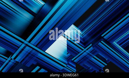 This design showcases a dynamic arrangement of lines creating an abstract geometric background. Stock Photo