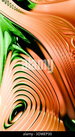 A vibrant interplay of colors and abstract shapes creates a dynamic ...