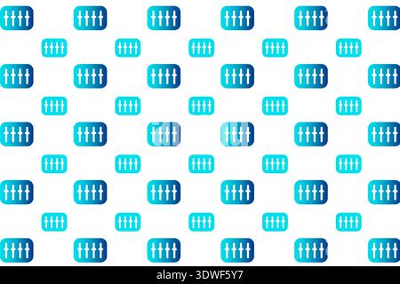 Abstract Equalizer Pattern Background, can be used for business designs, presentation designs or any suitable designs. Stock Vector