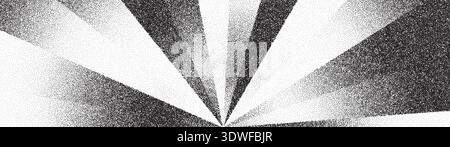 Grainy textured background with smooth gradient transitions, geometric patterns and vintage noise effects, perfect for posters, banners and graphic Stock Vector