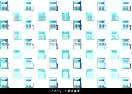Abstract Newspaper Pattern Background, can be used for business designs, presentation designs or any suitable designs. Stock Vector