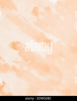 Abstract beige watercolor texture with soft, warm tones. The mixed media background features gentle brush strokes, creating a calm and artistic aesthe Stock Photo