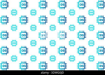 Abstract Operating System Pattern Background, can be used for business designs, presentation designs or any suitable designs. Stock Vector