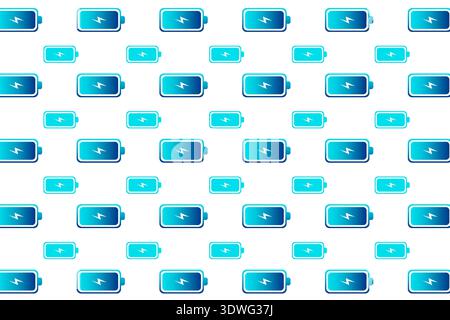 Abstract Phone Battery Pattern Background, can be used for business designs, presentation designs or any suitable designs. Stock Vector