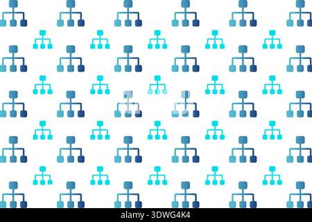 Abstract Sitemap Pattern Background, can be used for business designs, presentation designs or any suitable designs. Stock Vector
