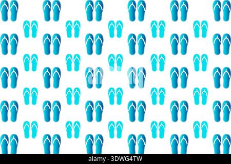 Abstract Slippers Pattern Background, can be used for business designs, presentation designs or any suitable designs. Stock Vector