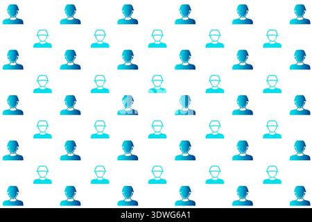 Abstract Soldier Army Pattern Background, can be used for business designs, presentation designs or any suitable designs. Stock Vector