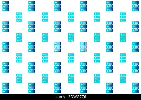 Abstract Server Pattern Background, can be used for business designs, presentation designs or any suitable designs. Stock Vector