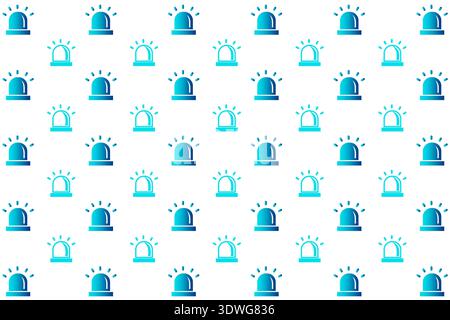 Abstract Siren Pattern Background, can be used for business designs, presentation designs or any suitable designs. Stock Vector