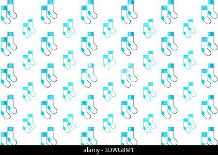 Abstract Socks Pattern Background, can be used for business designs, presentation designs or any suitable designs. Stock Vector