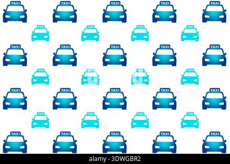 Abstract Taxi Cab Pattern Background, can be used for business designs, presentation designs or any suitable designs. Stock Vector