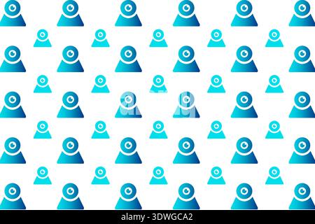 Abstract Webcam Pattern Background, can be used for business designs, presentation designs or any suitable designs. Stock Vector