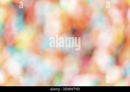 Abstract colorful bokeh background for design work Stock Photo