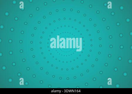 Abstract Circular Dots Background, vector editable design, can be used for business or presentation design. Stock Vector