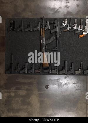 Evidence Packaging Training A variety of semi-automatic pistols, revolvers, handguns and military ...