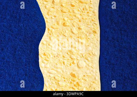 Bold Blue Felt Showcasing Contrasting Physical Texture Design Stock Photo