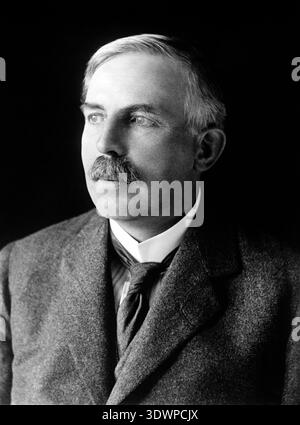 Ernest R Portrait of Ernest Rutherford, winner of the Nobel Prize in chemistry ...