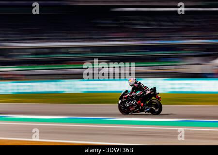 Buriram, Thailand. 28th Feb, 2026. Number 93 Ducati Lenovo Team rider ...