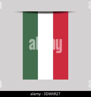 Hungary Banner Flag Vector Illustration, vector editable design, can be used for business or presentation design. Stock Vector