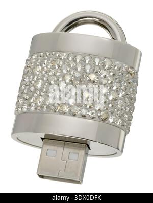 usb on white background Stock Photo