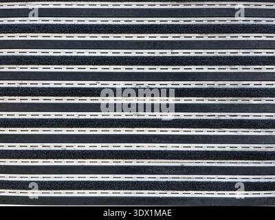 Carpet texture with grids at the school entrance Stock Photo