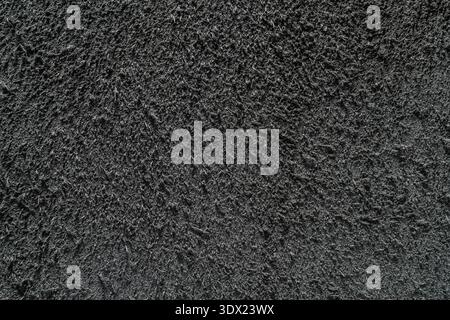 black suede texture closeup detailed background Stock Photo
