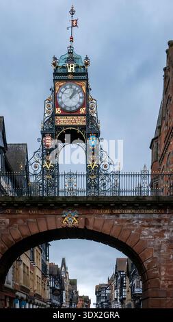 Eastgate and clock Chester UK Stock Photo