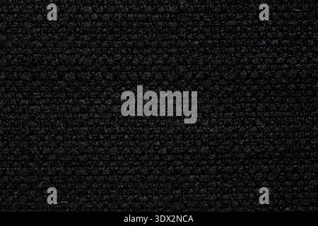 Spectacular black fabric background. High quality texture in extremely high resolution. Stock Photo